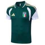 Polo Camisetas Italia 2026- - Authentic (Green）